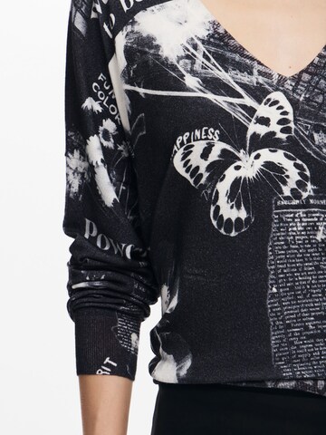 Desigual Jumper in Schwarz