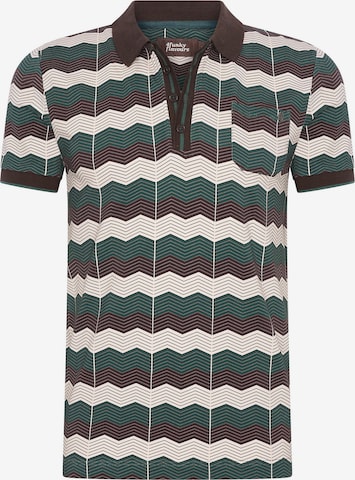 4funkyflavours Shirt 'Tidal Wave' in Gemengde kleuren: voorkant