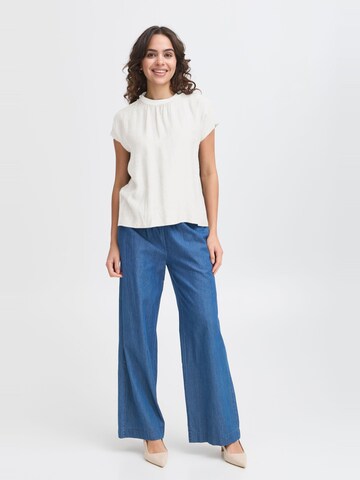 Chemisier 'FRARIANA' Fransa en blanc