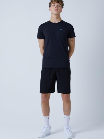 Regular Pantalon de sport 'Shorts' SPORTKIND en noir