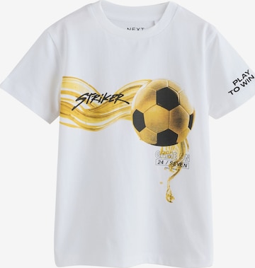 Next Tričko - Biela: predná strana