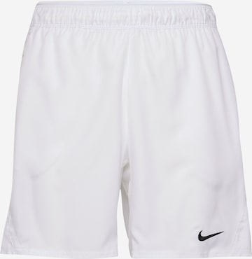 Pantalon de sport 'VCTRY' NIKE en blanc : devant