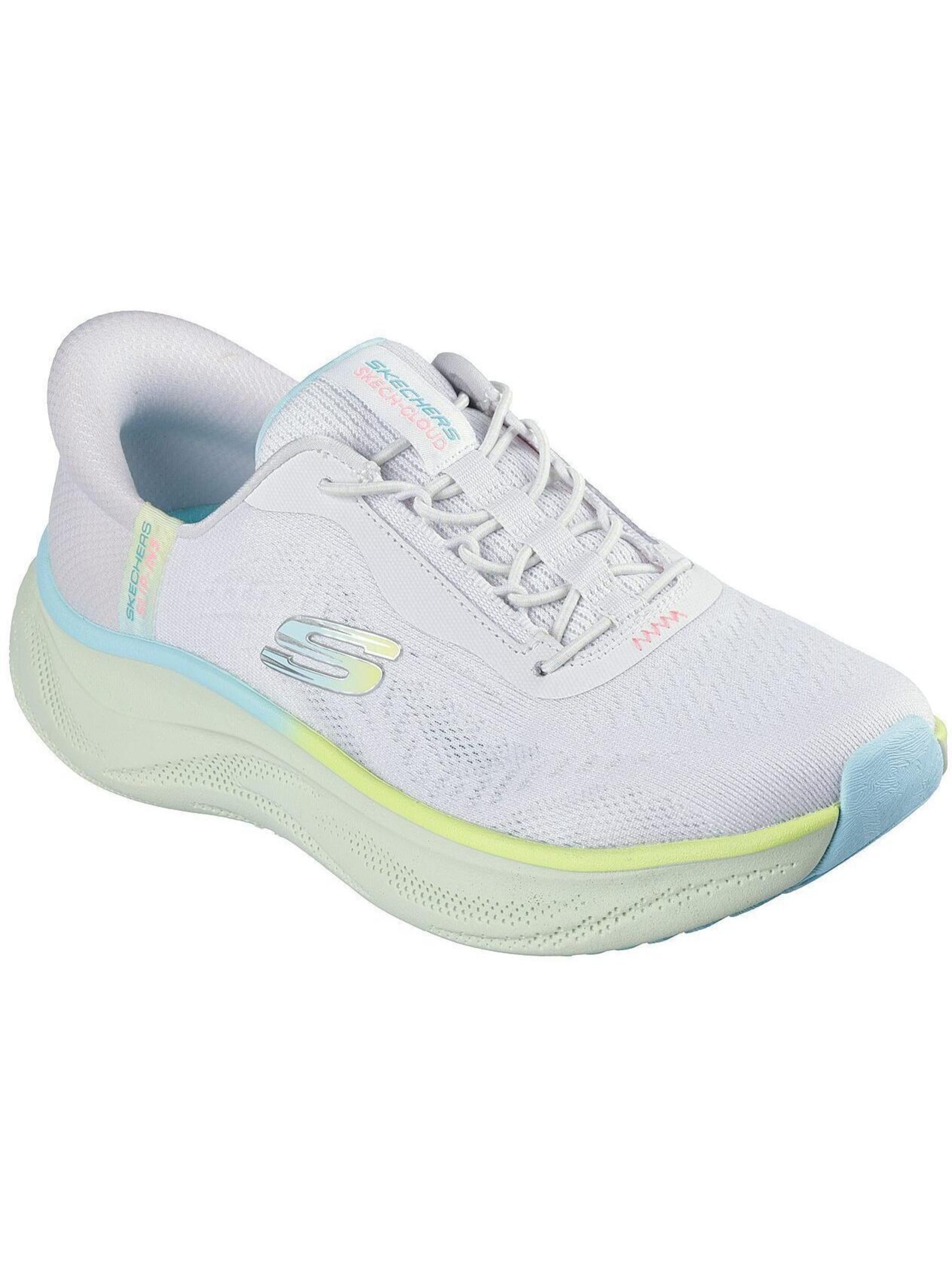 SKECHERS Athletic Shoes 'Skech Cloud - Perfec' in White: front