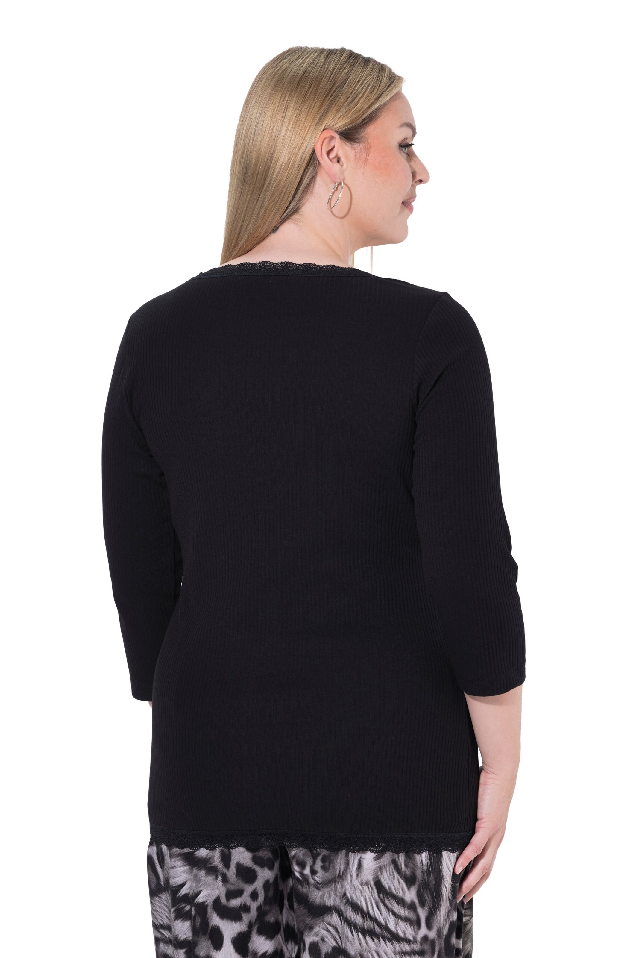 MIAMODA Shirt in Black