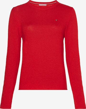 Pull-over TOMMY HILFIGER en rouge : devant