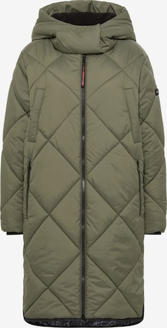 Frieda & Freddies NY Mantel 'Richelle' in Grün: Vorderseite