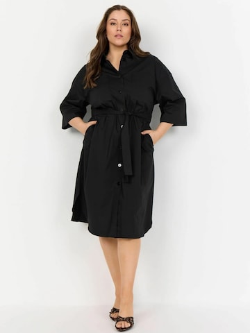 Abito camicia 'Majli' di Wasabi Concept in nero