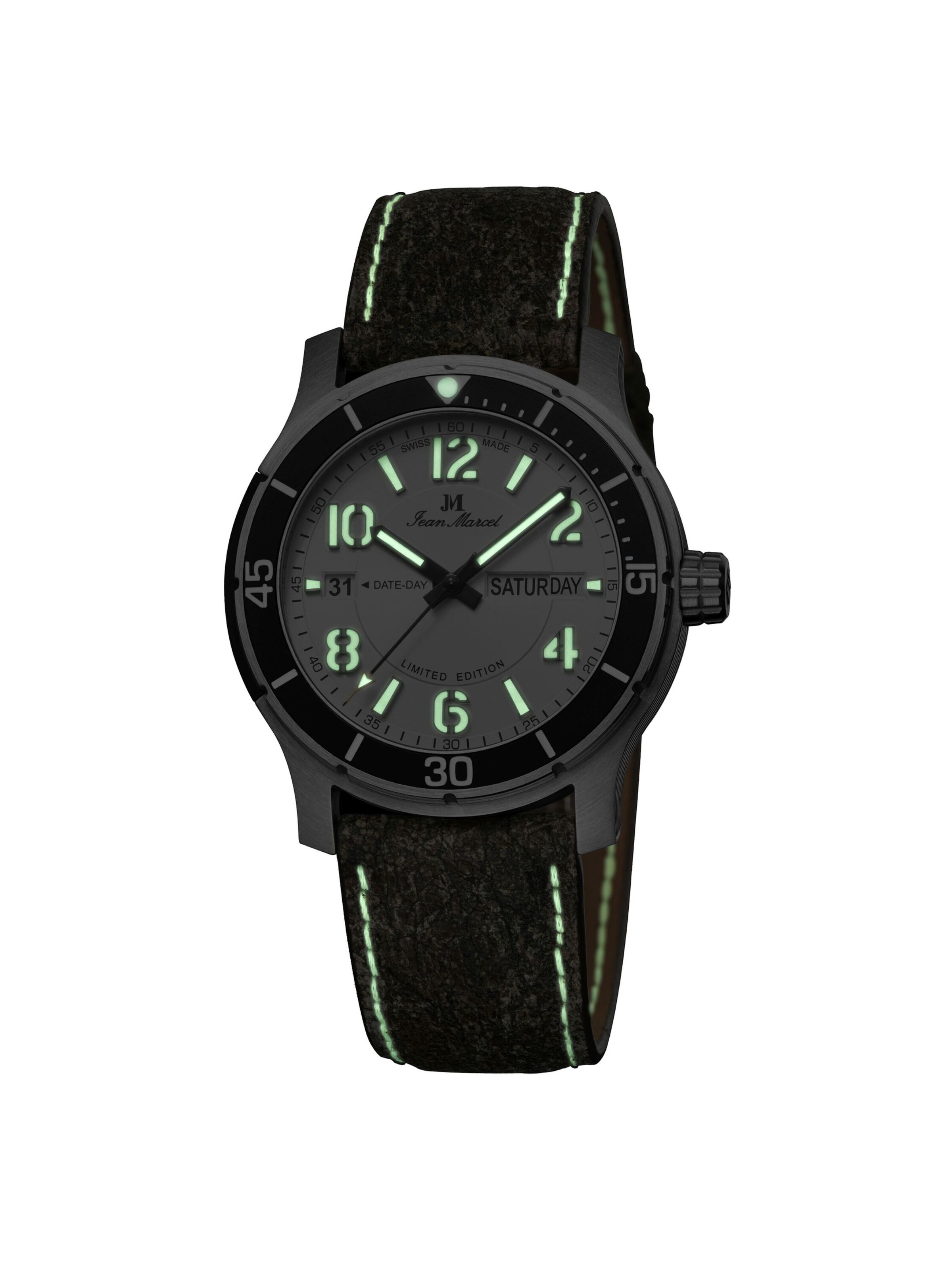 Jean Marcel Analoguhr in Silber