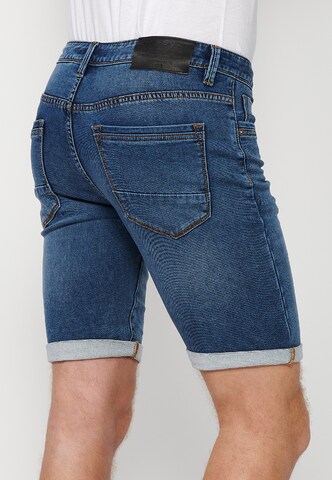 KOROSHI Regular Jeans in Blauw