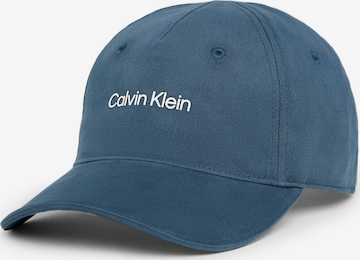 Casquette Calvin Klein Sport en bleu : devant