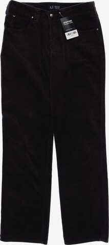 Armani Jeans Pants in S in Brown: front