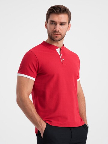 Ombre Shirt in Red