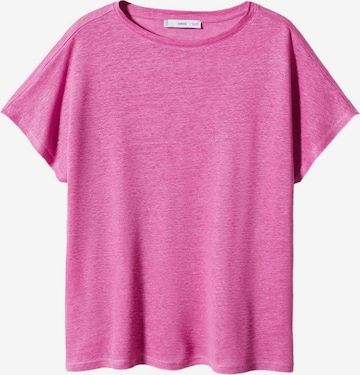 MANGO Shirt 'LINT' in Purple: front