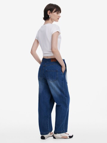 Desigual Loosefit Jeans in Blauw