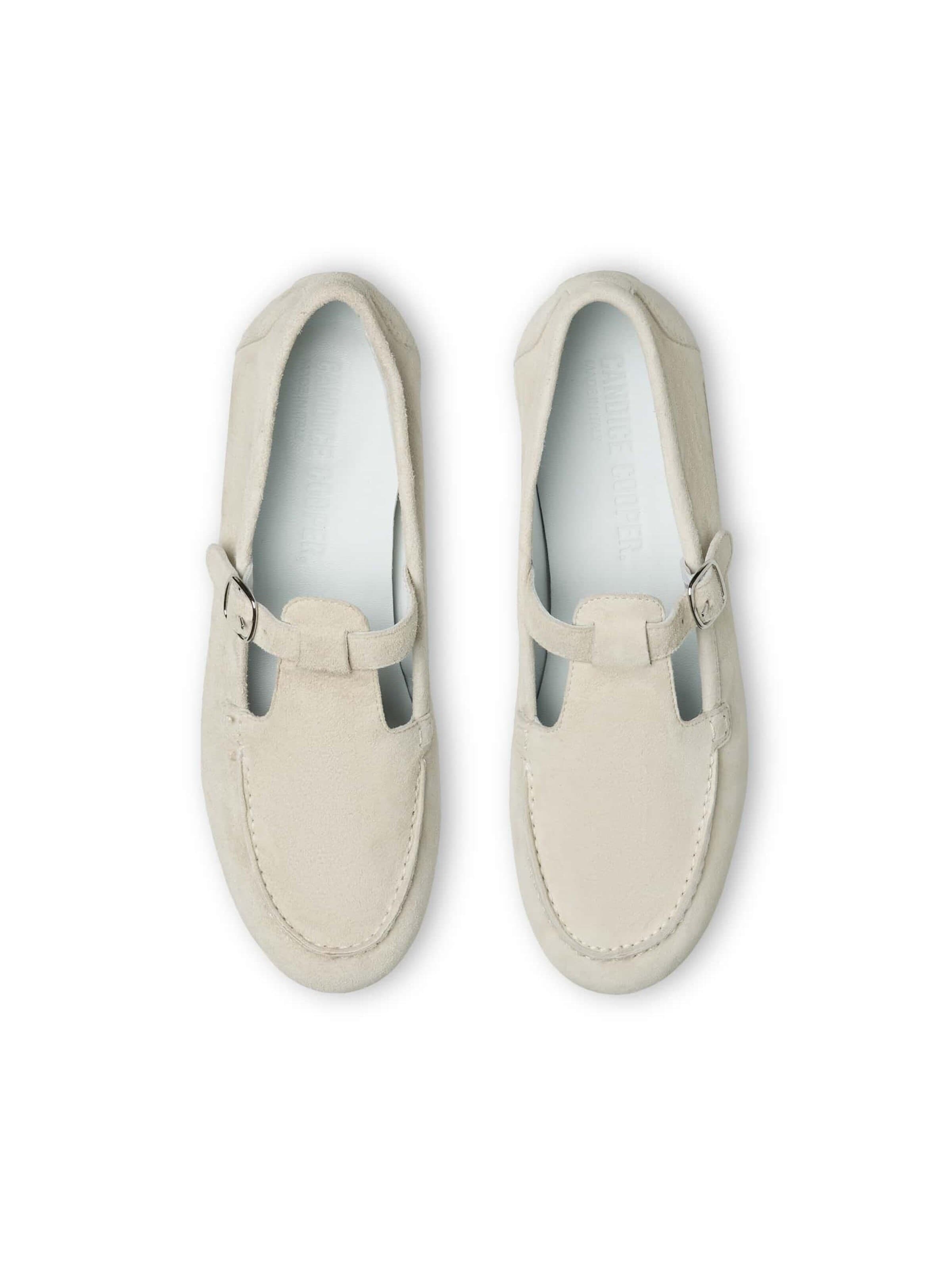 Candice Cooper Mocassins 'ROCK MOK' in Wit