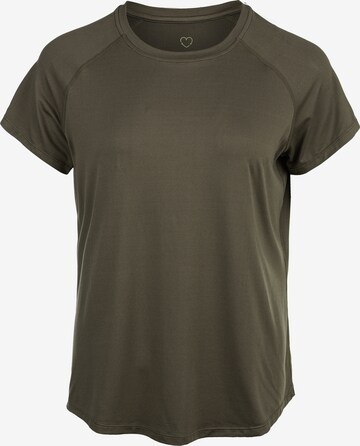 Athlecia Performance Shirt 'Gaina' in Green: front