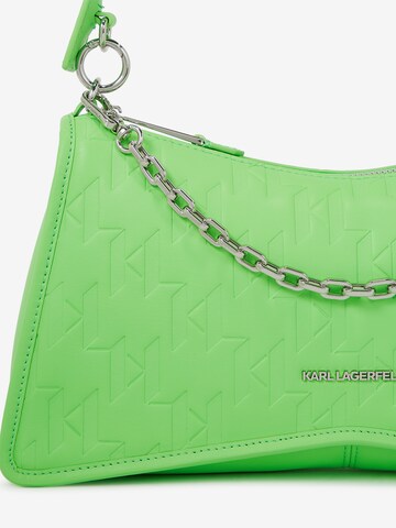 Karl Lagerfeld Shoulder bag 'Seven' in Green