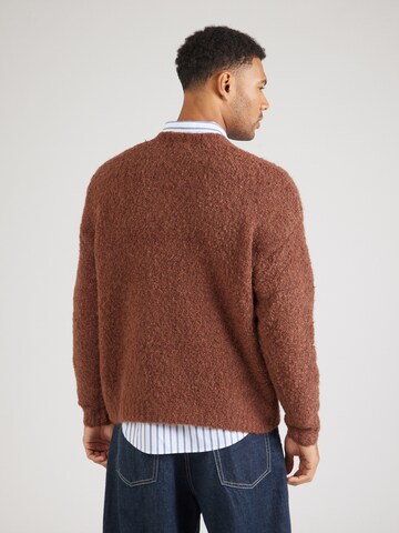 TOPMAN Sweater in Brown