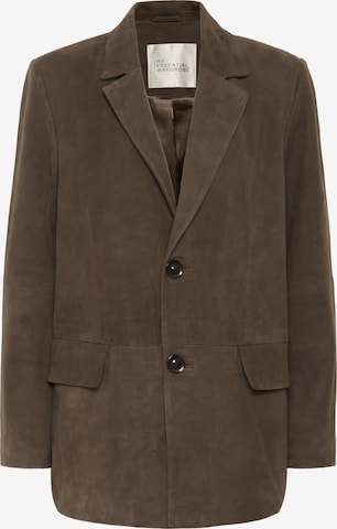 My Essential Wardrobe Blazer 'Tara' i brun: forside
