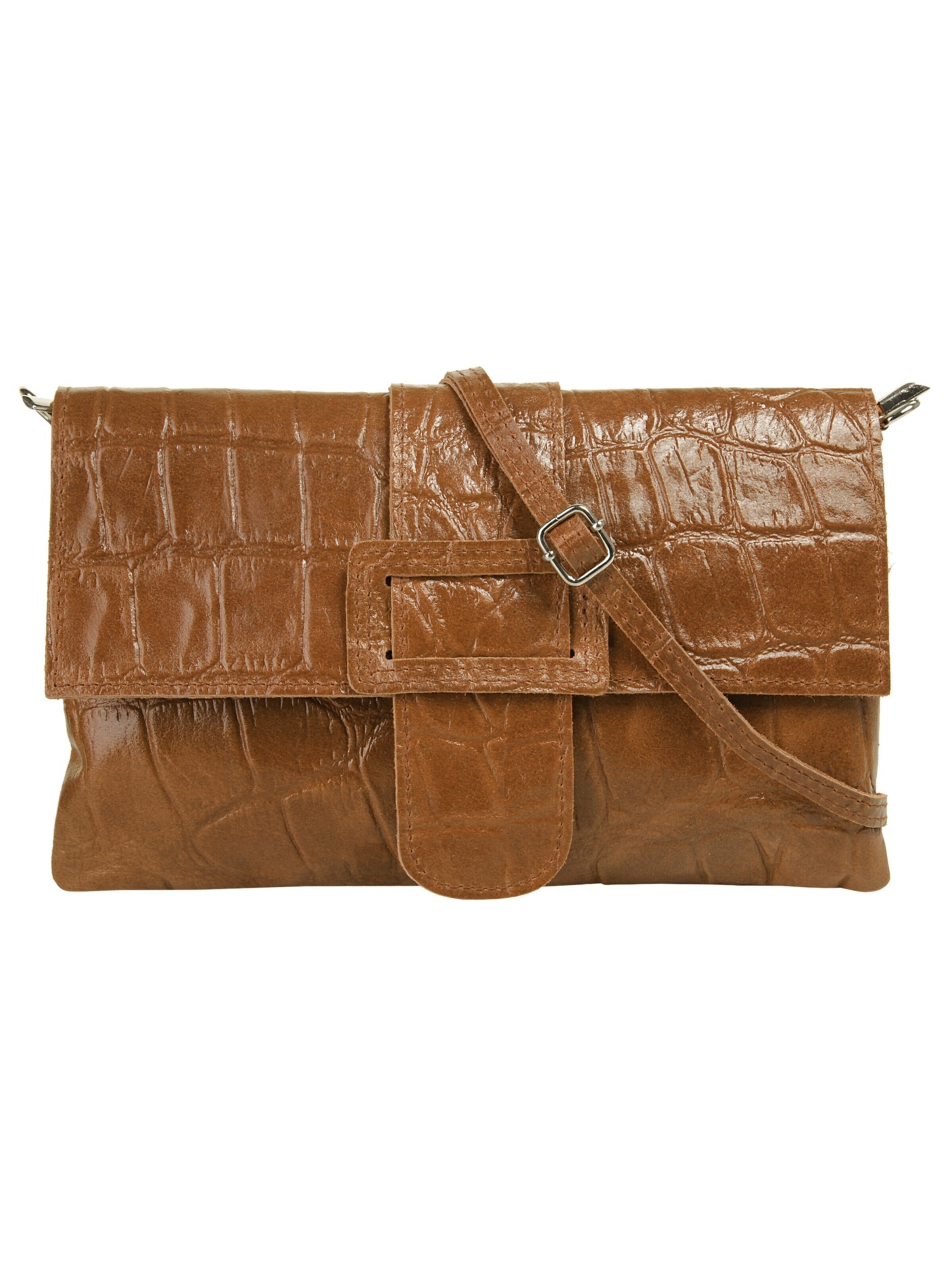 Cluty - Bolso de noche en marrón: frente