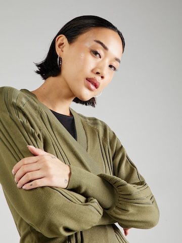 Soft Rebels Knit Cardigan 'Morgan' in Green