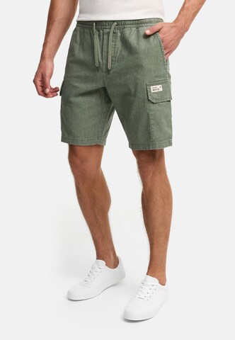 INDICODE JEANS Regular Chino trousers ' INCorry ' in Green