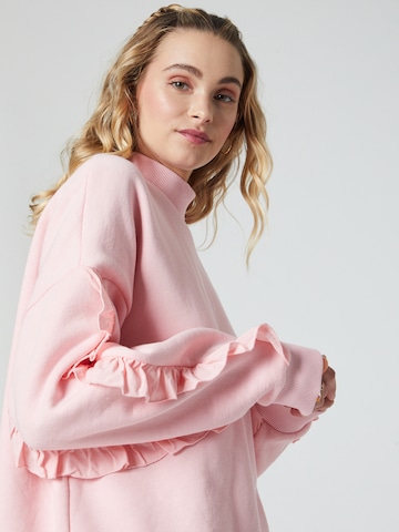 florence by mills exclusive for ABOUT YOU Sweatshirt 'Orchid' in Pink