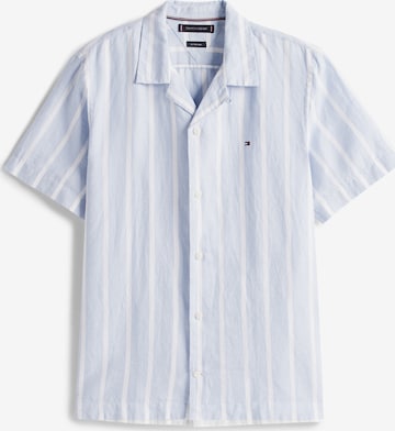 TOMMY HILFIGER Regular Fit Hemd in Blau: Vorderseite