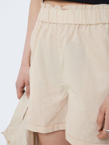 Noisy may Loose fit Pants 'MOYA' in Beige