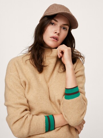 MANGO Sweater 'Marina' in Beige