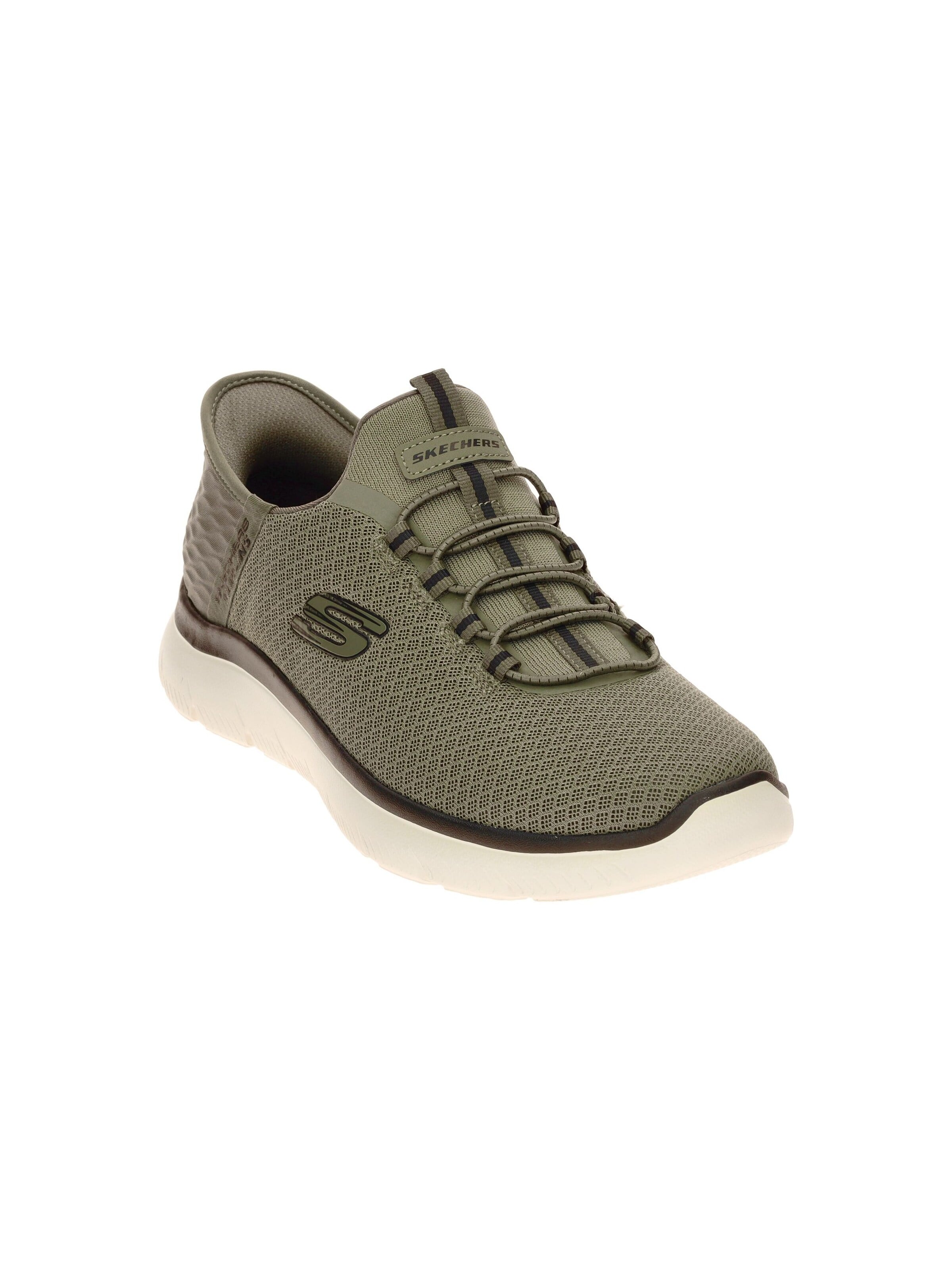 SKECHERS Slip-Ons in Green
