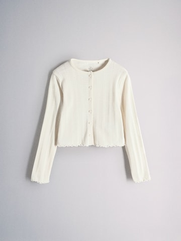 The Set Gebreid vest in Beige