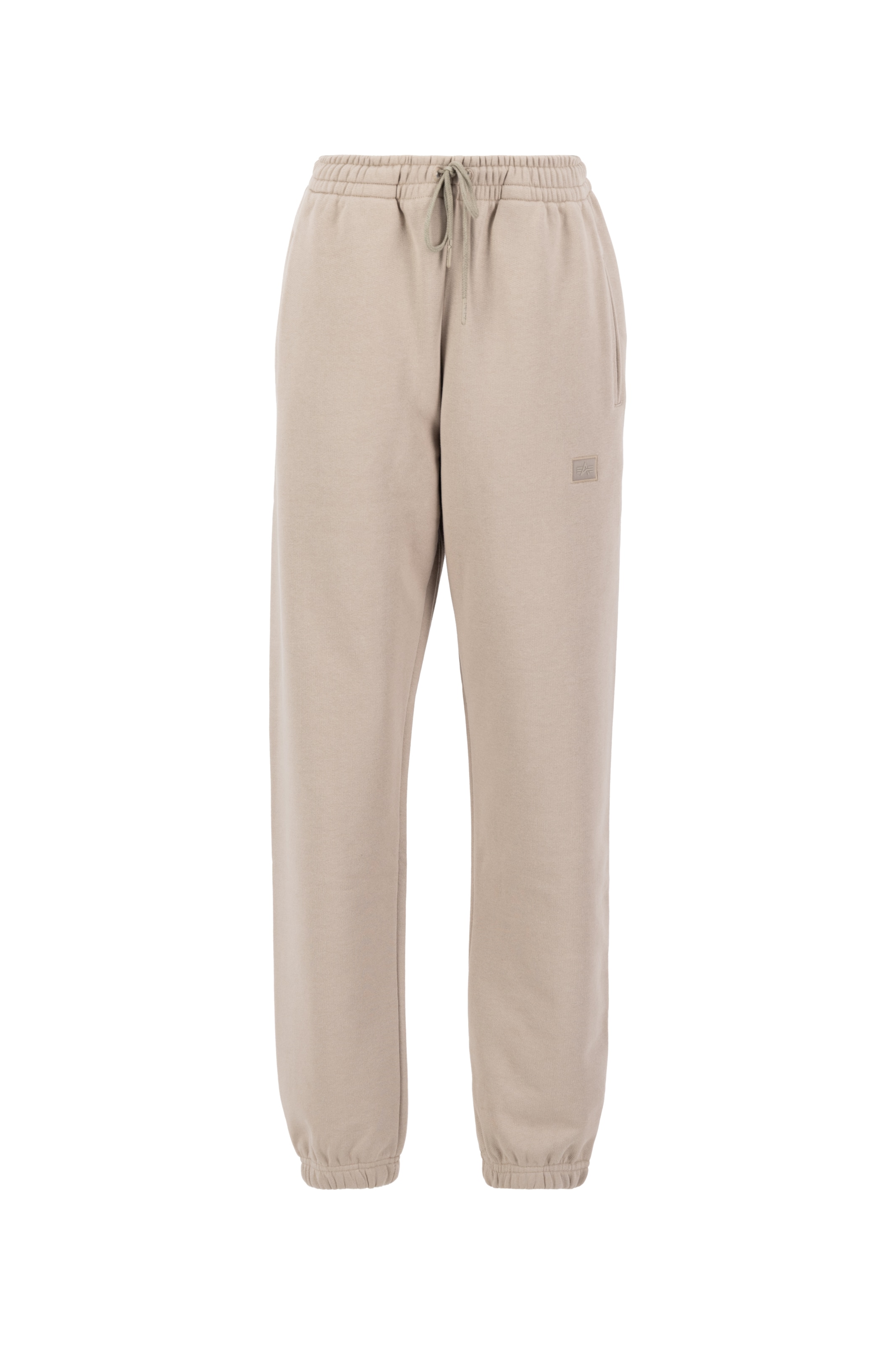 ALPHA INDUSTRIES Štandardný strih Športové nohavice 'Essentials' - Béžová: predná strana