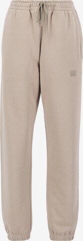 ALPHA INDUSTRIES Regular Sportbroek 'Essentials' in Beige: voorkant