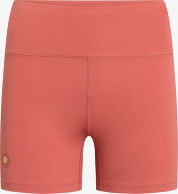 GOLD´S GYM APPAREL Sportbroek 'JANE' in Oranje: voorkant