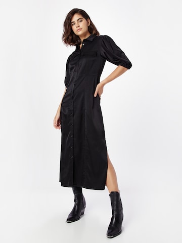 Robe-chemise 'JIMSA' b.young en noir : devant