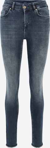 Only Tall Skinny Jeans i blå: framsida