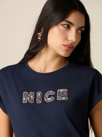 T-shirt oltre en bleu