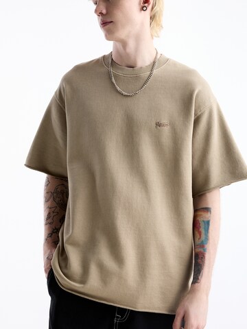 Pull&Bear Shirt in Brown