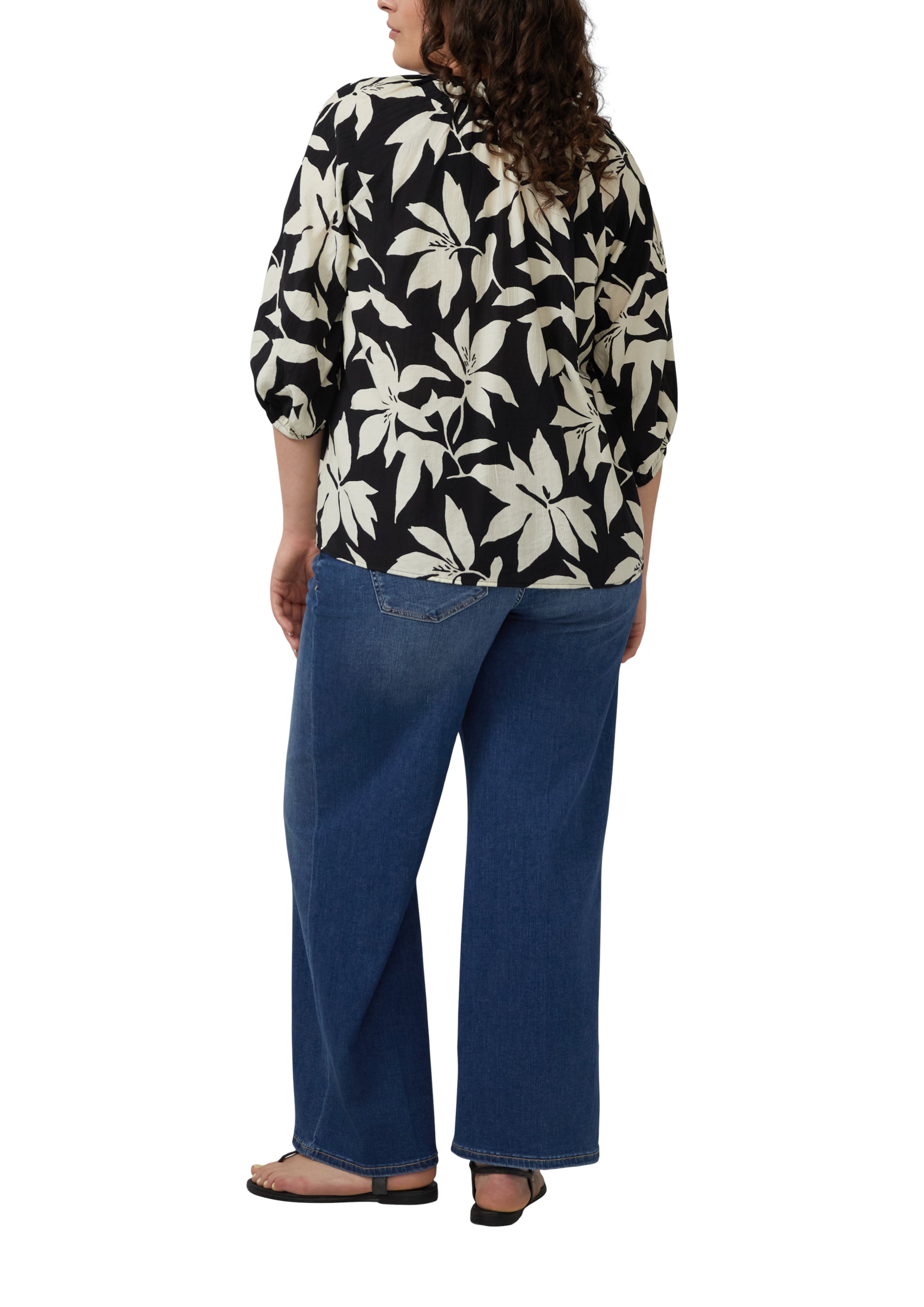 s.Oliver Bluse in Schwarz