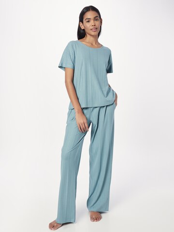 NATURANA - Pantalón de pijama en azul