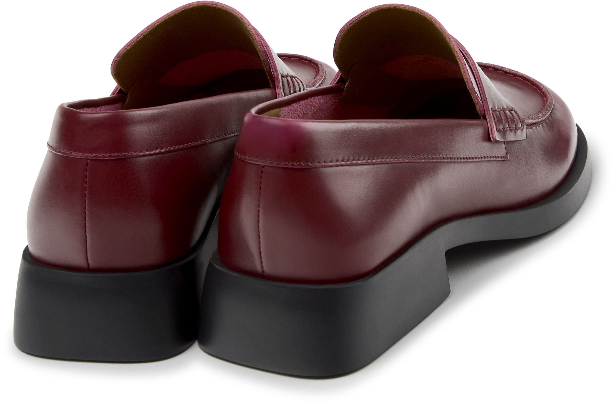 Scarpa stringata 'Donna Twins' di CAMPER in rosso
