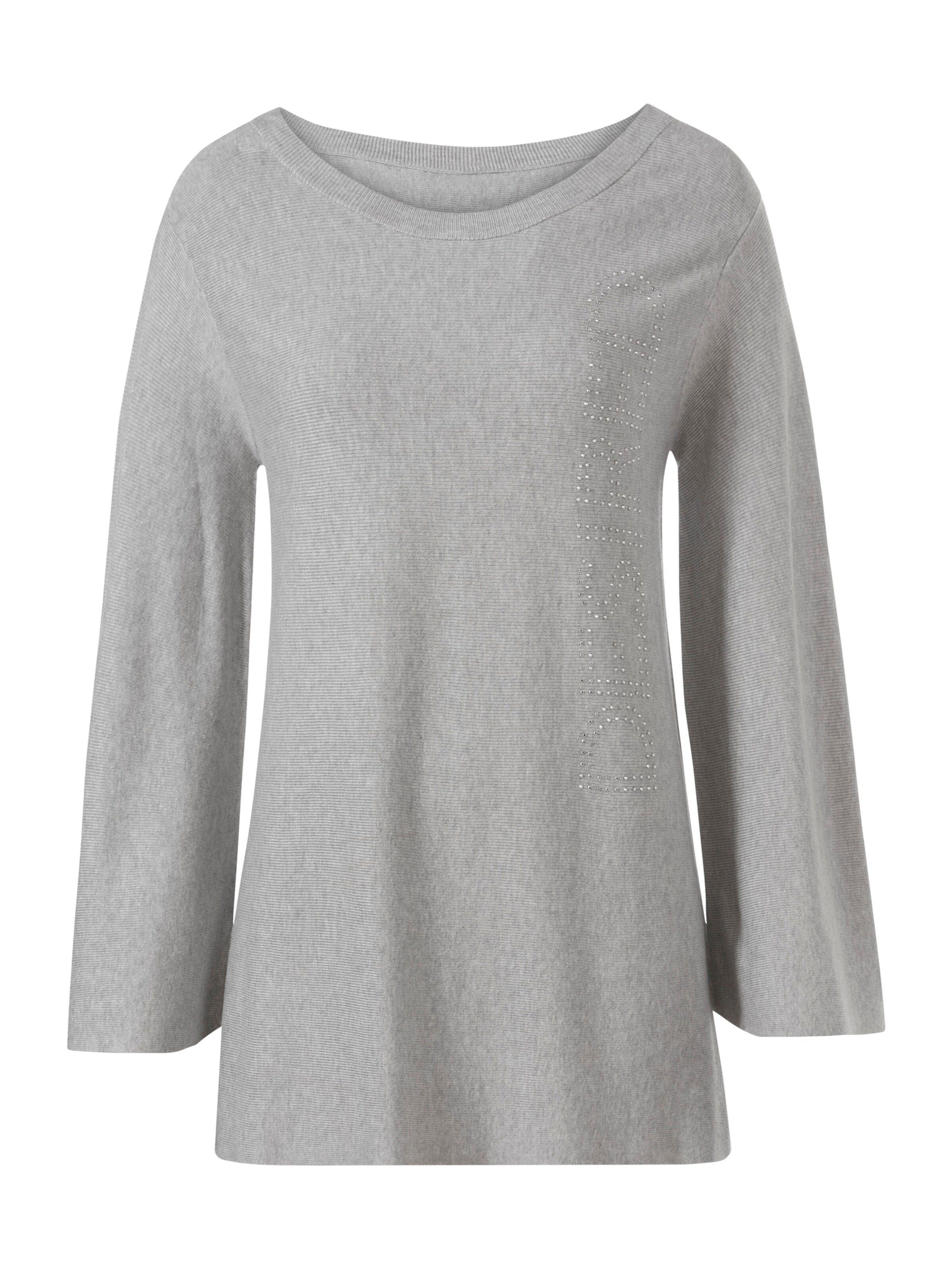 heine Pullover in Grau: Vorderseite