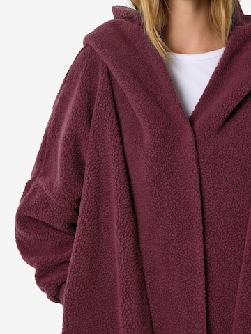 Noisy may Fleece jacket 'NMCOZY' in Red