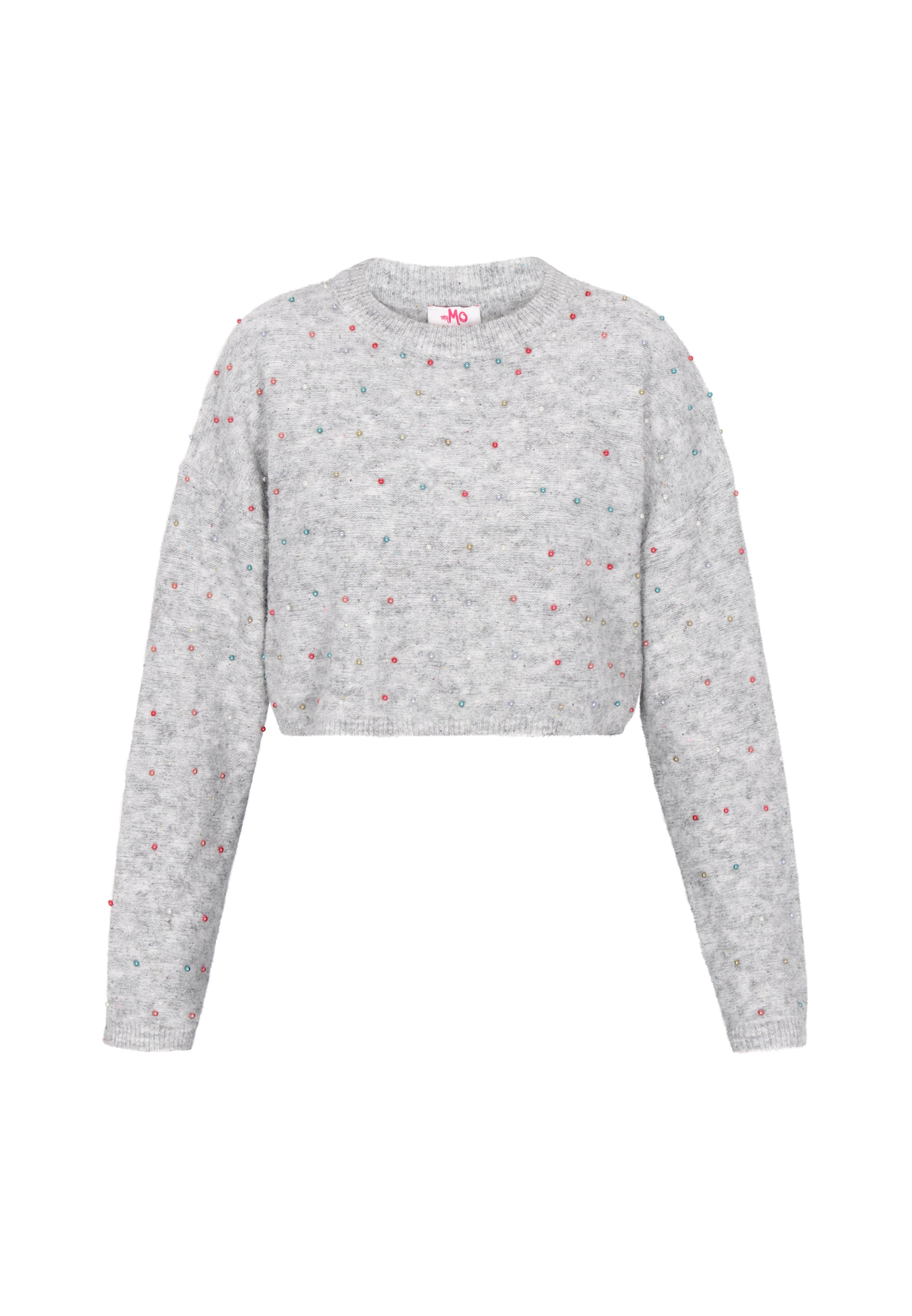 MYMO Pullover in Grau: Vorderseite