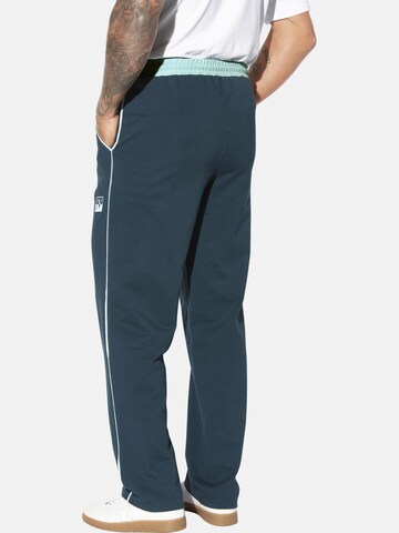 Jan Vanderstorm Regular Broek ' Rentius ' in Blauw