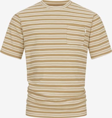 INDICODE JEANS Shirt ' Drop ' in Braun: Vorderseite