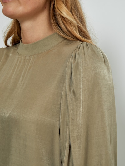 minus Blouse 'Ravena' in de kleur Kaki, Productweergave