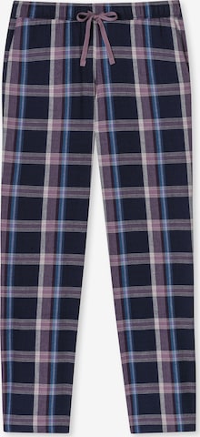 SCHIESSER - Pantalón de pijama 'Mix & Relax' en azul: frente