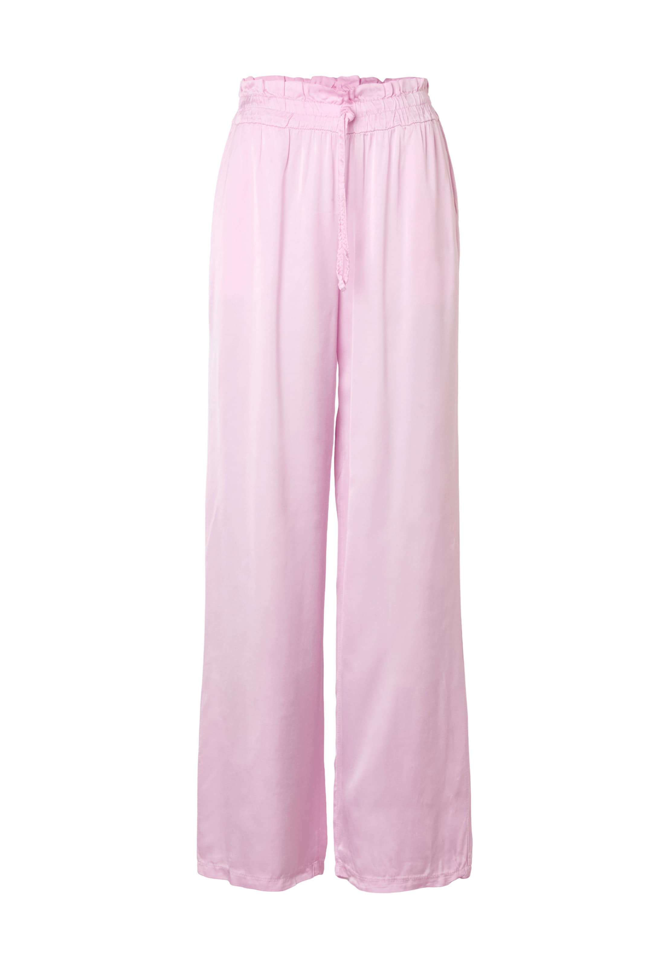 Estelou - Pantalón 'Flowing' en rosa: frente